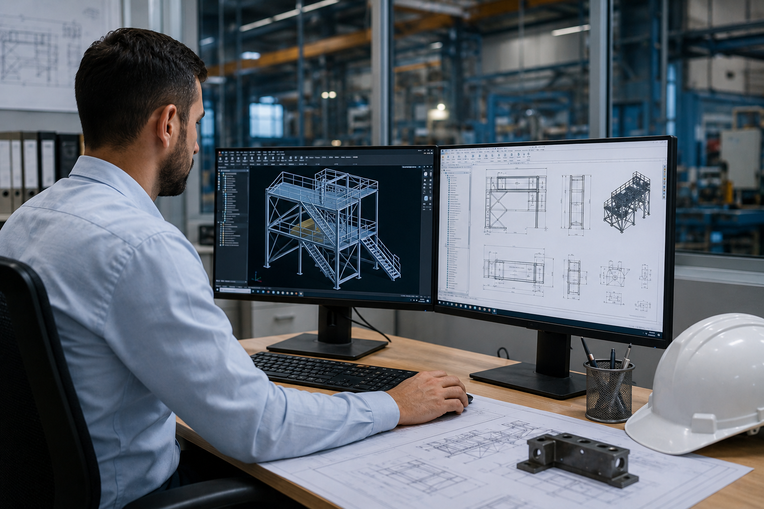 DESIGN & ENGINEERING Services • Technical studies • 2D/3D plans • Modeling • Structural analysis • Manufacturing optimization
